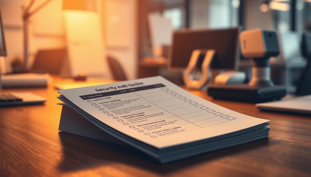 checklist security audit