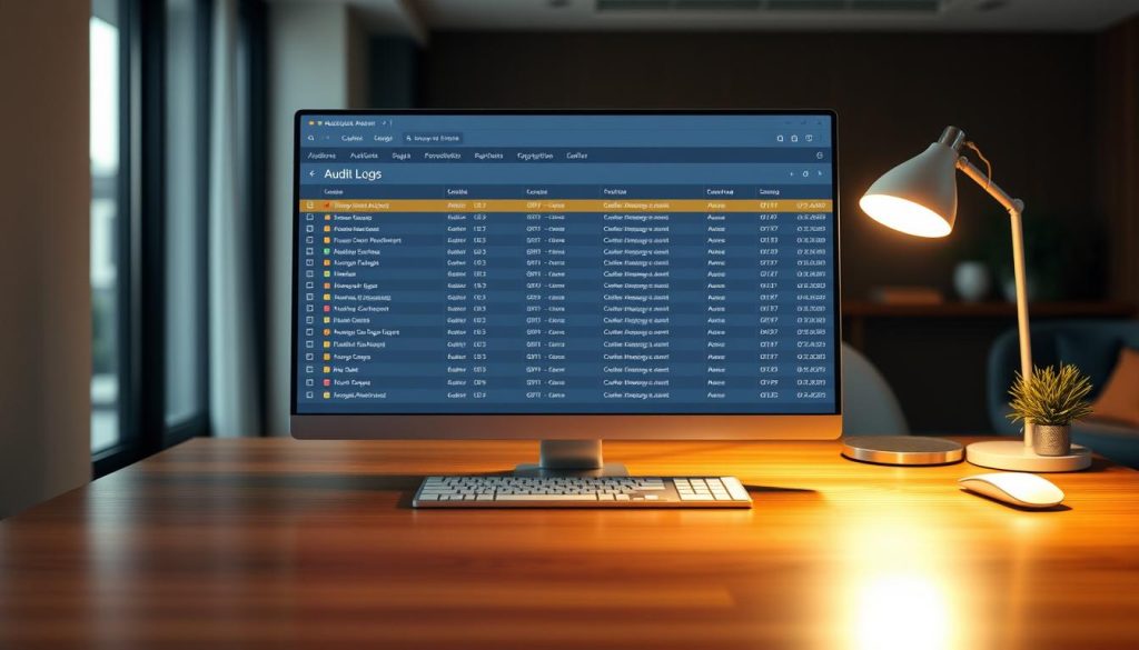 manage auditing and security log