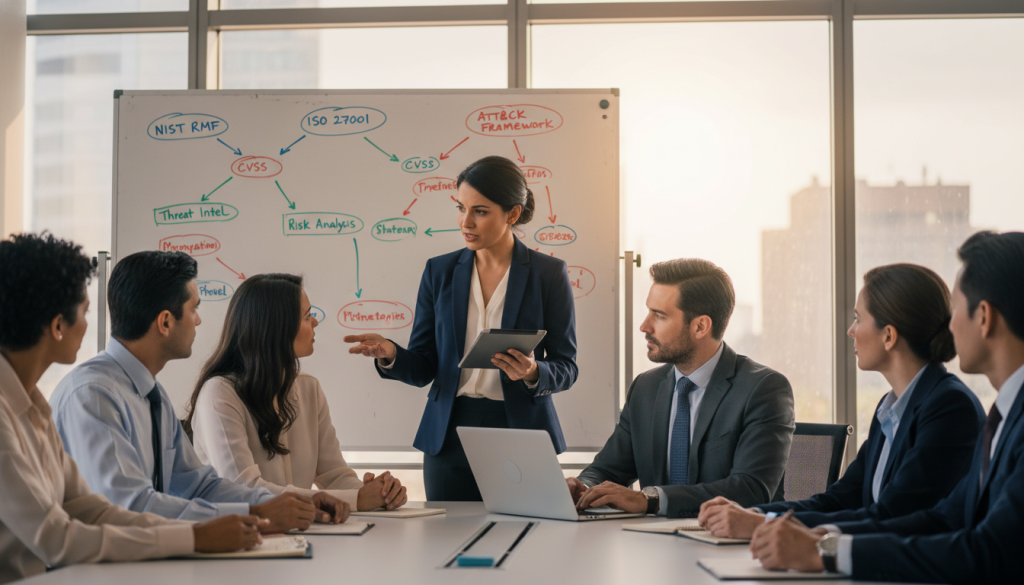 Compliance frameworks for threat and vulnerability assessment