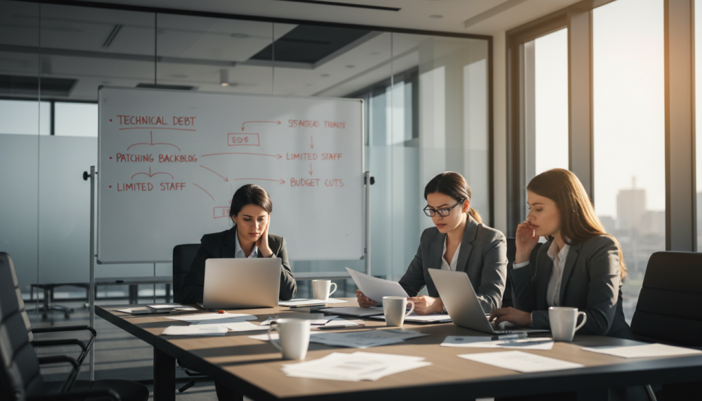 Enterprise Vulnerability Management challenges and resource limitations