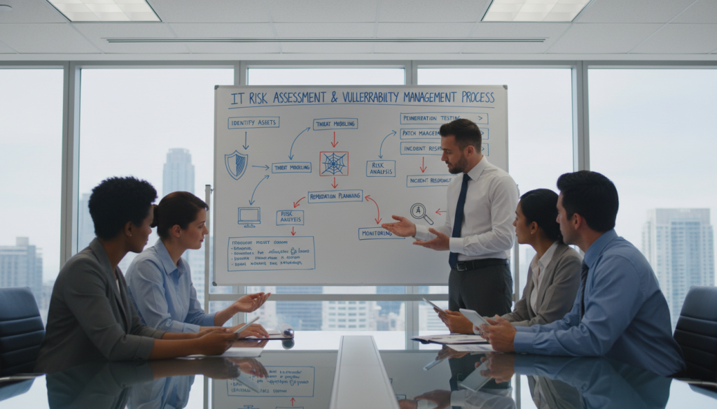 IT risk assessment and vulnerability management process
