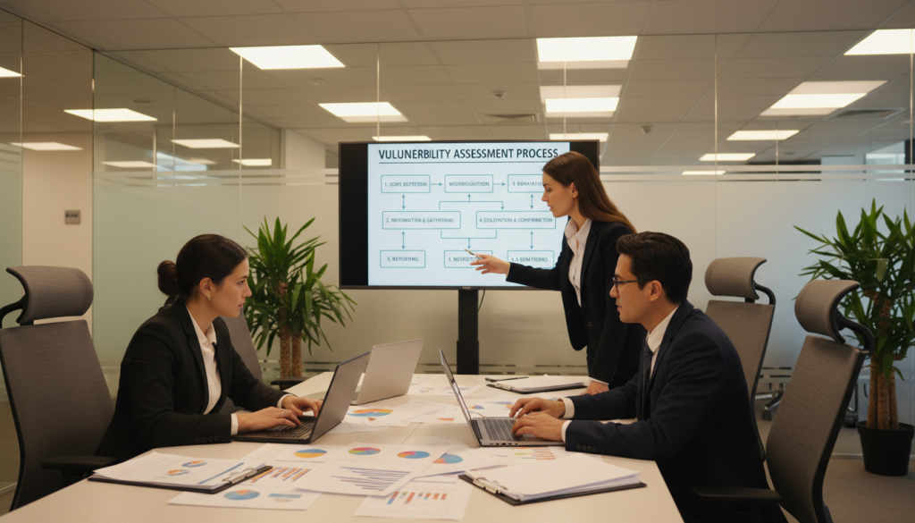 IT risk management vulnerability assessment process