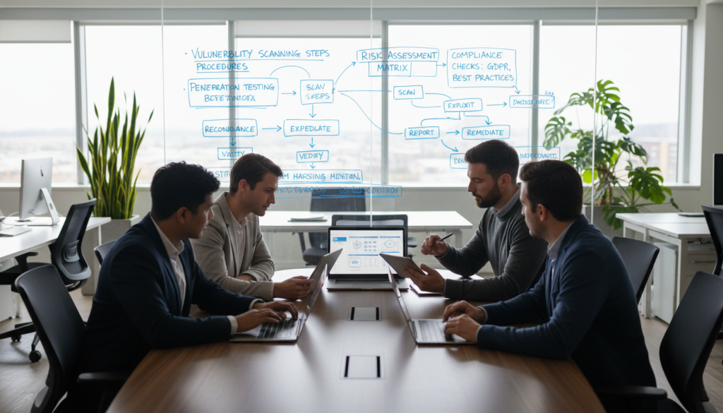 IT security auditing best practices workflow