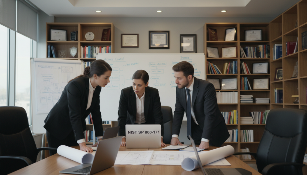 NIST SP 800-171 cybersecurity framework implementation