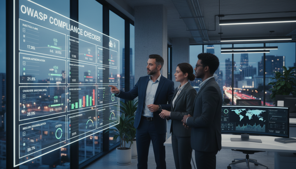 OWASP compliance checker features dashboard