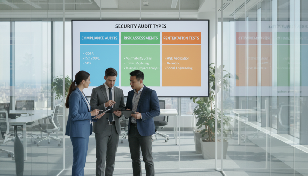 Security Audits and Assessments types comparison