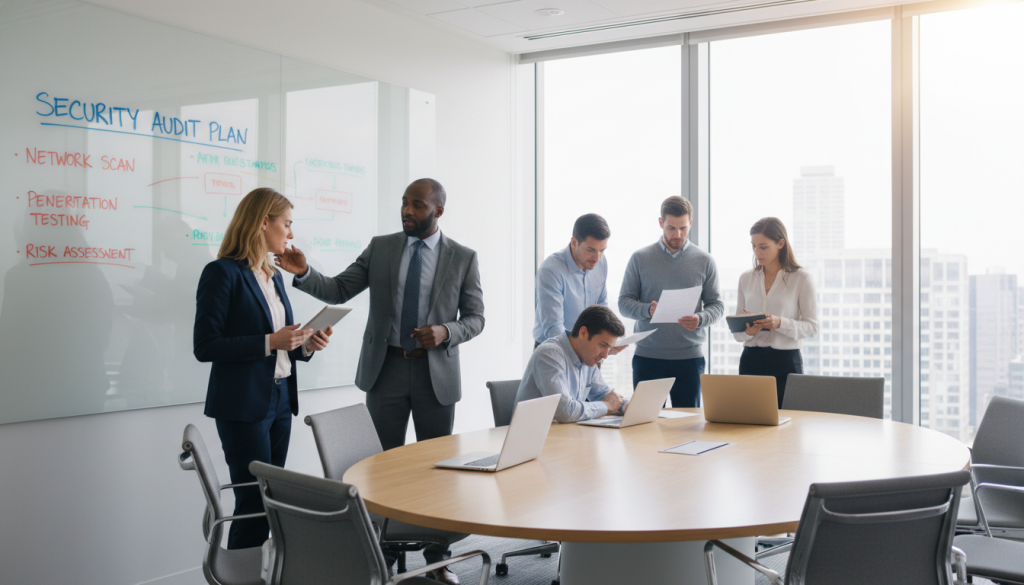 Security audit planning and stakeholder engagement process