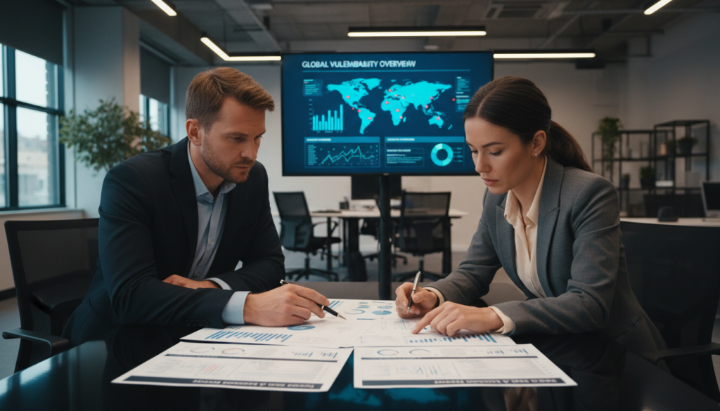 Vulnerability Assessment Report analysis process