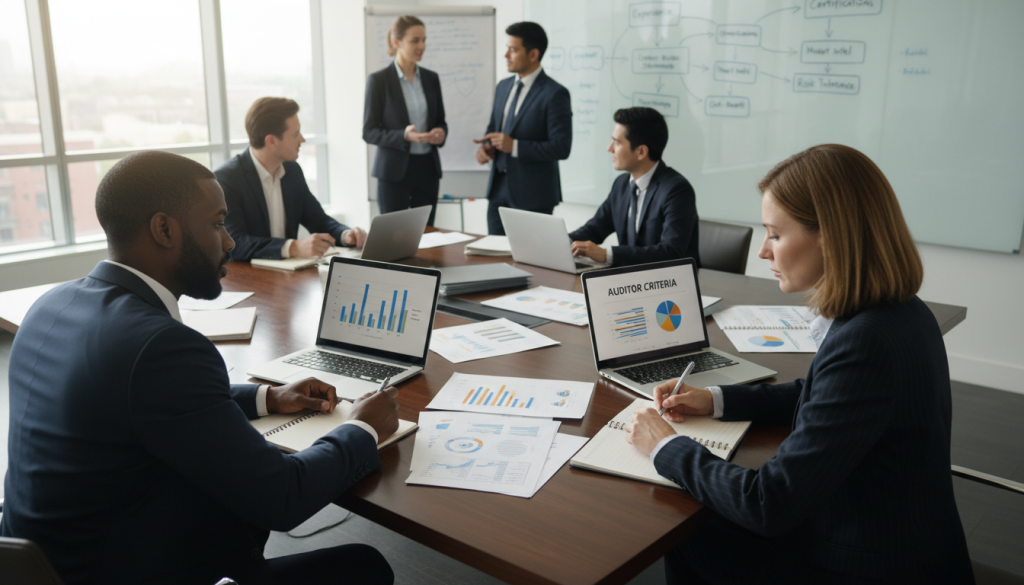 choosing security auditor evaluation criteria