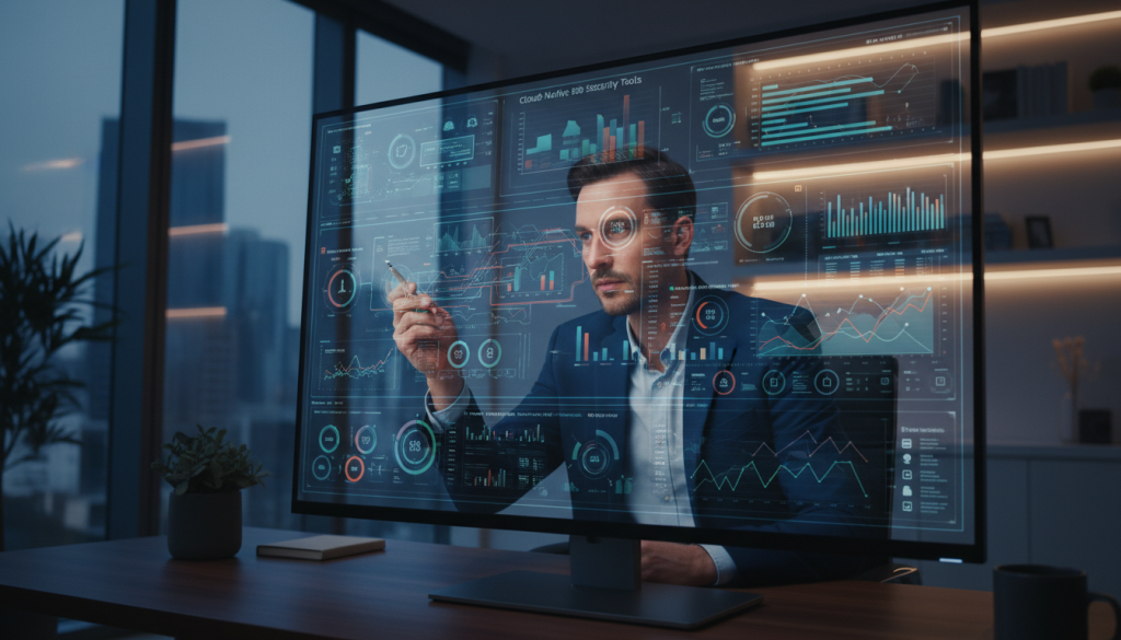 cloud-native security tools dashboard