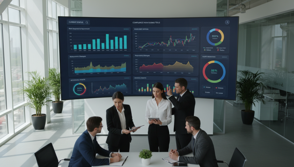 compliance monitoring tools dashboard