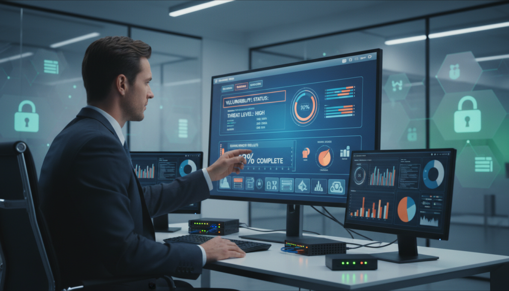 network security assessment dashboard