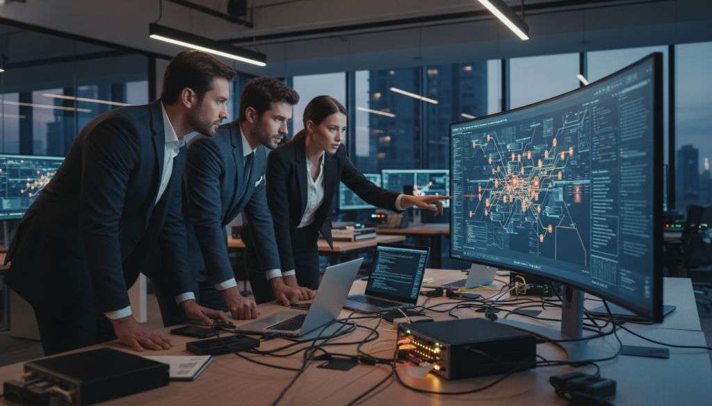 network vulnerability scan process