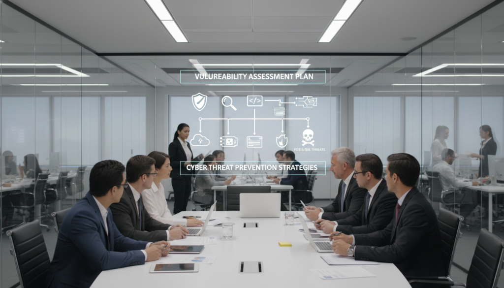 vulnerability assessment planning and cyber threat prevention process