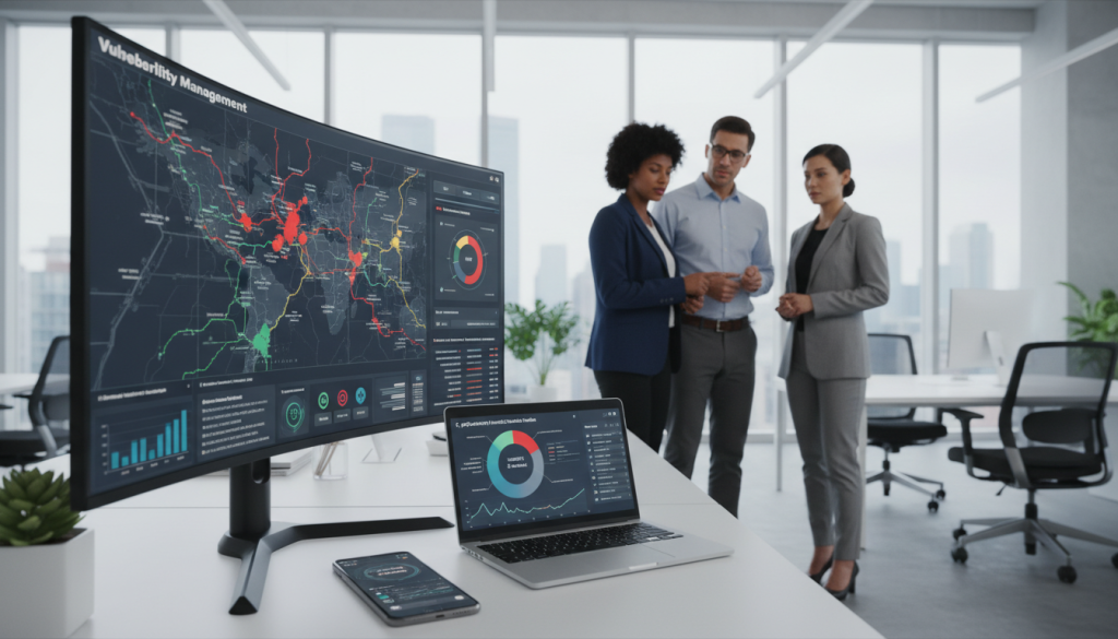 vulnerability management automated scanning dashboard