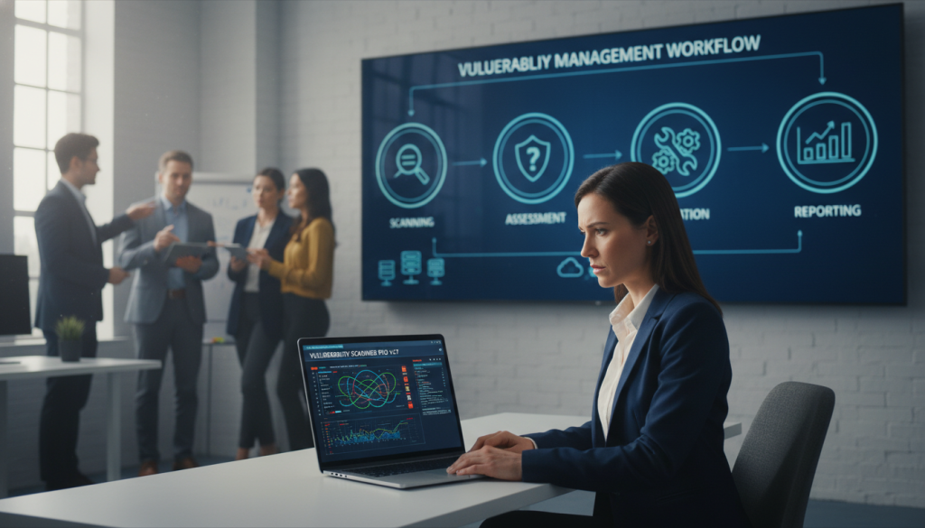 vulnerability scanning process workflow